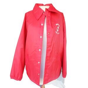 Vintage 60s Warwick Newton Mfg Co. Satin Bomber Jacket Size Medium